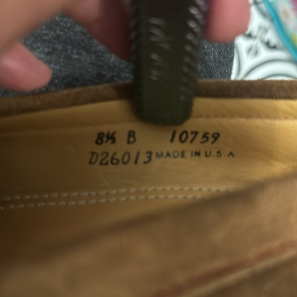 NWOT size 8.5 brown suede Cole Haan penny loafers - Picture 9 of 9